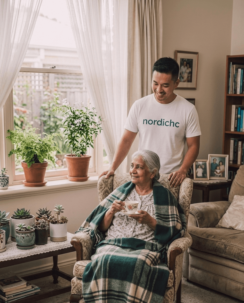 Elderly patient care at home