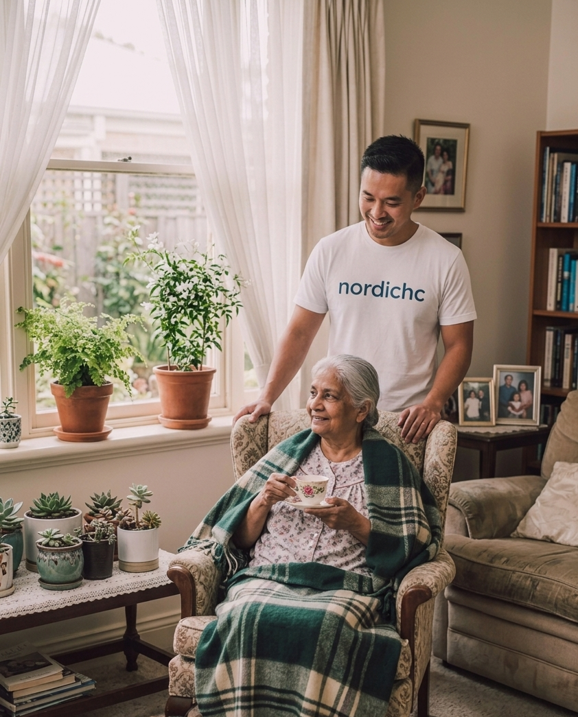Elderly patient care at home